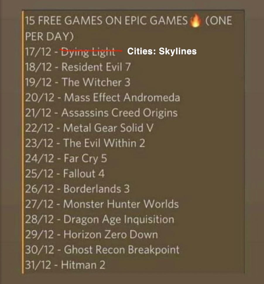 epic games free games leak