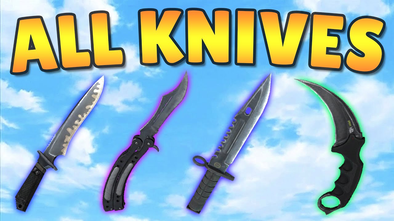 every csgo knife