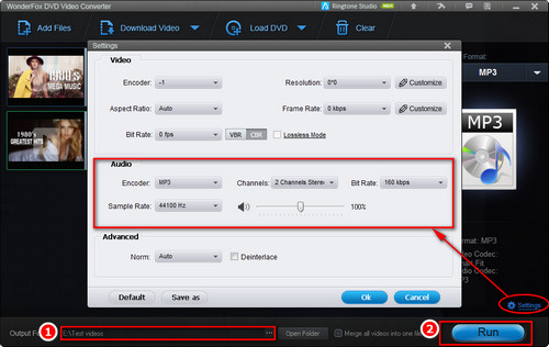 extract audio from video handbrake