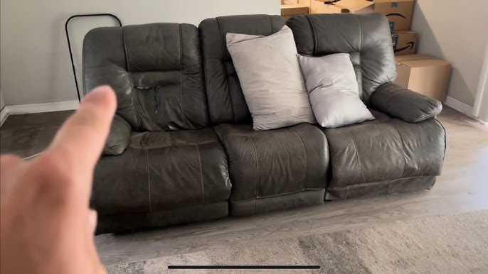 how to disassemble a recliner couch