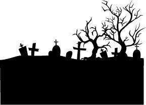 graveyard clipart