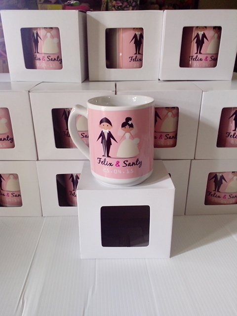 mug souvenir for wedding