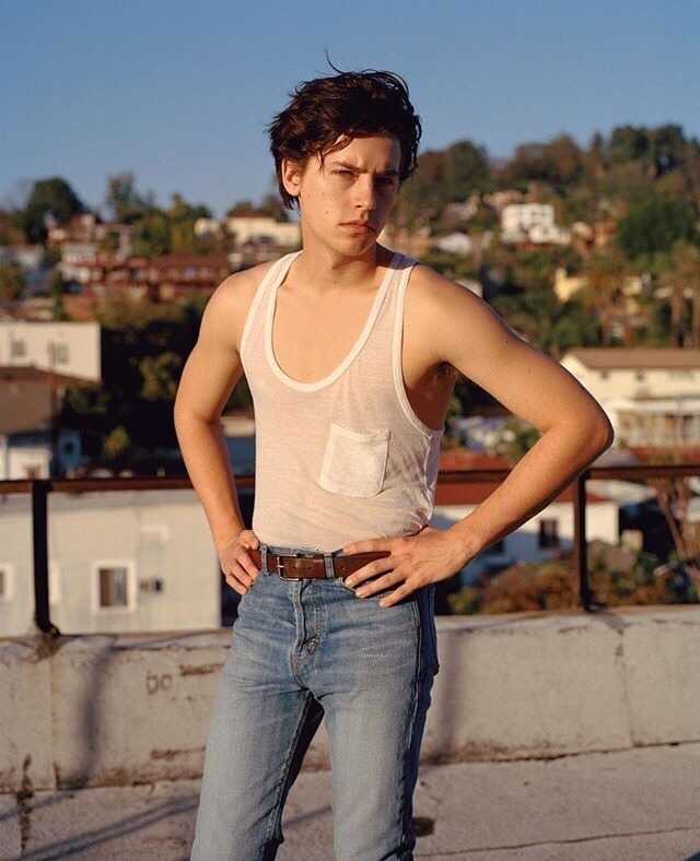 cole sprouse armpit