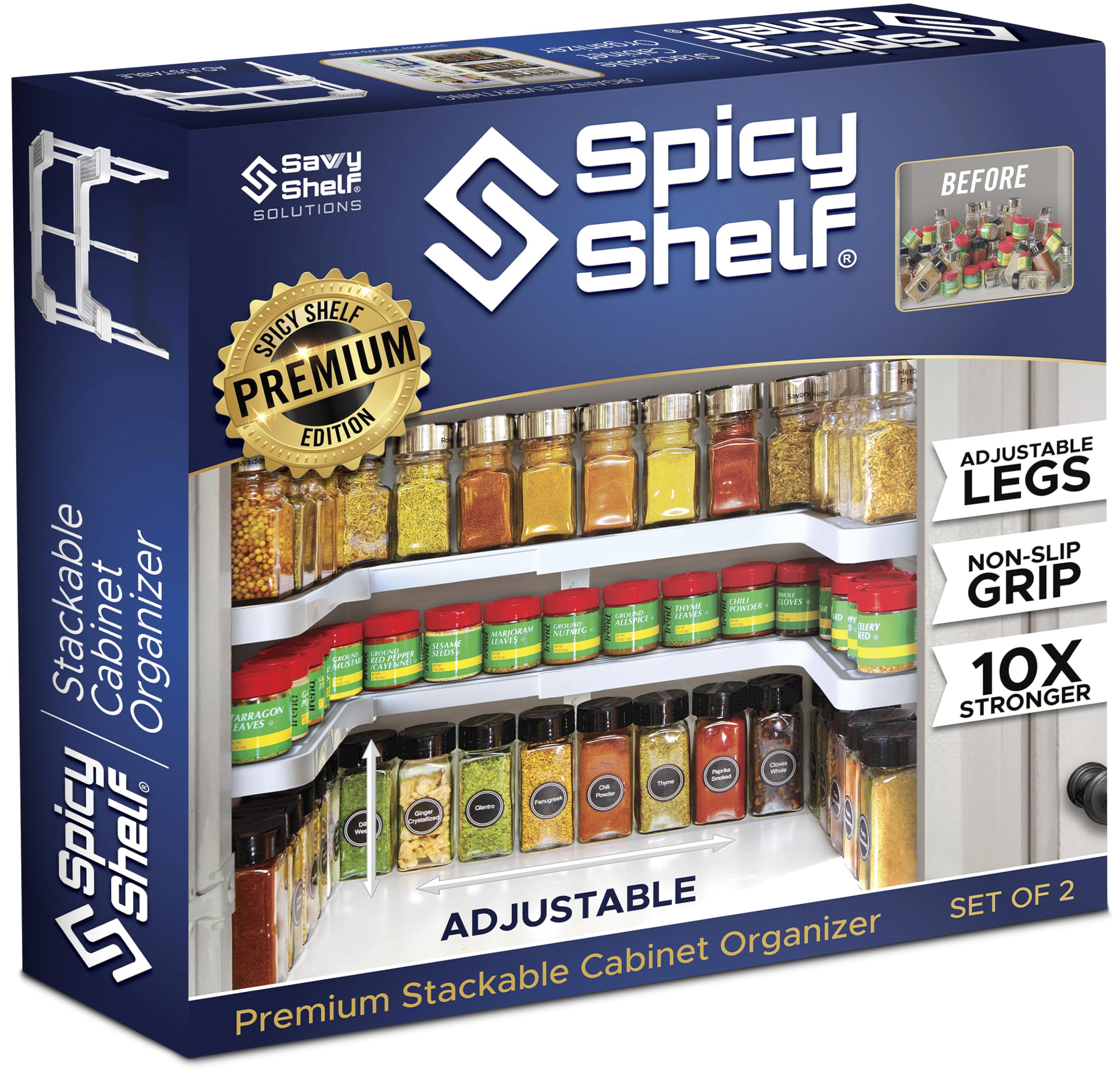 spicy shelf spice rack
