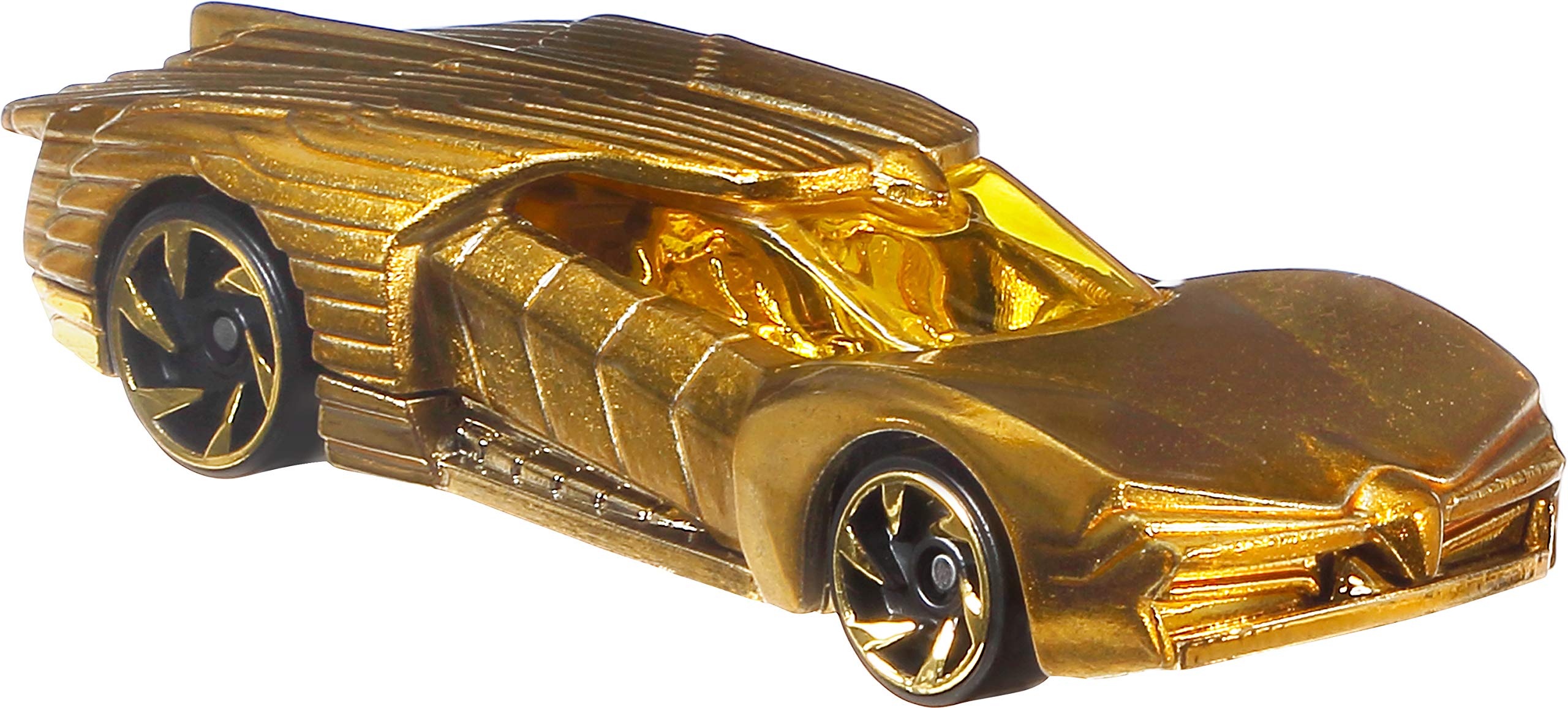 hot wheels golden car