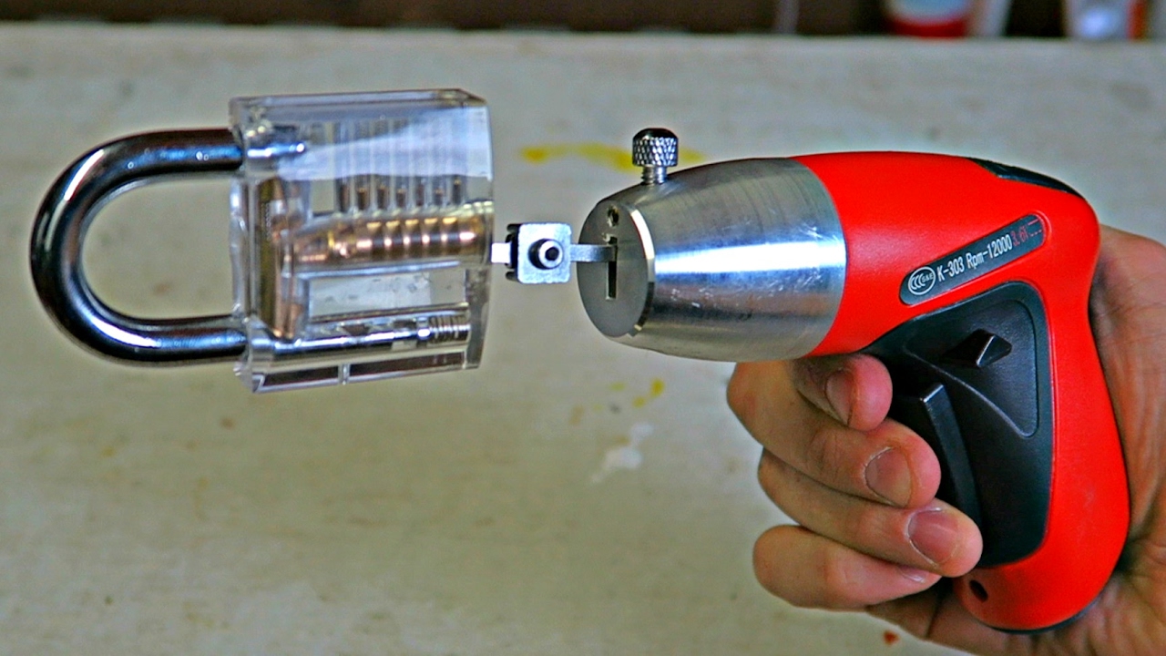 electric lock pick gun