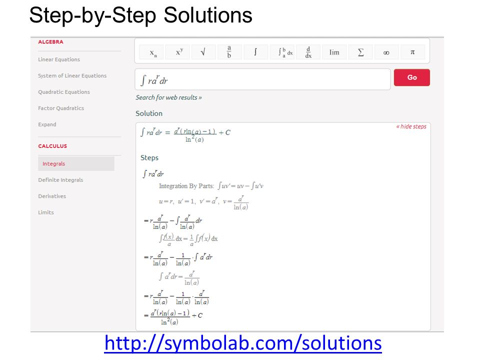 symbolab linear equations