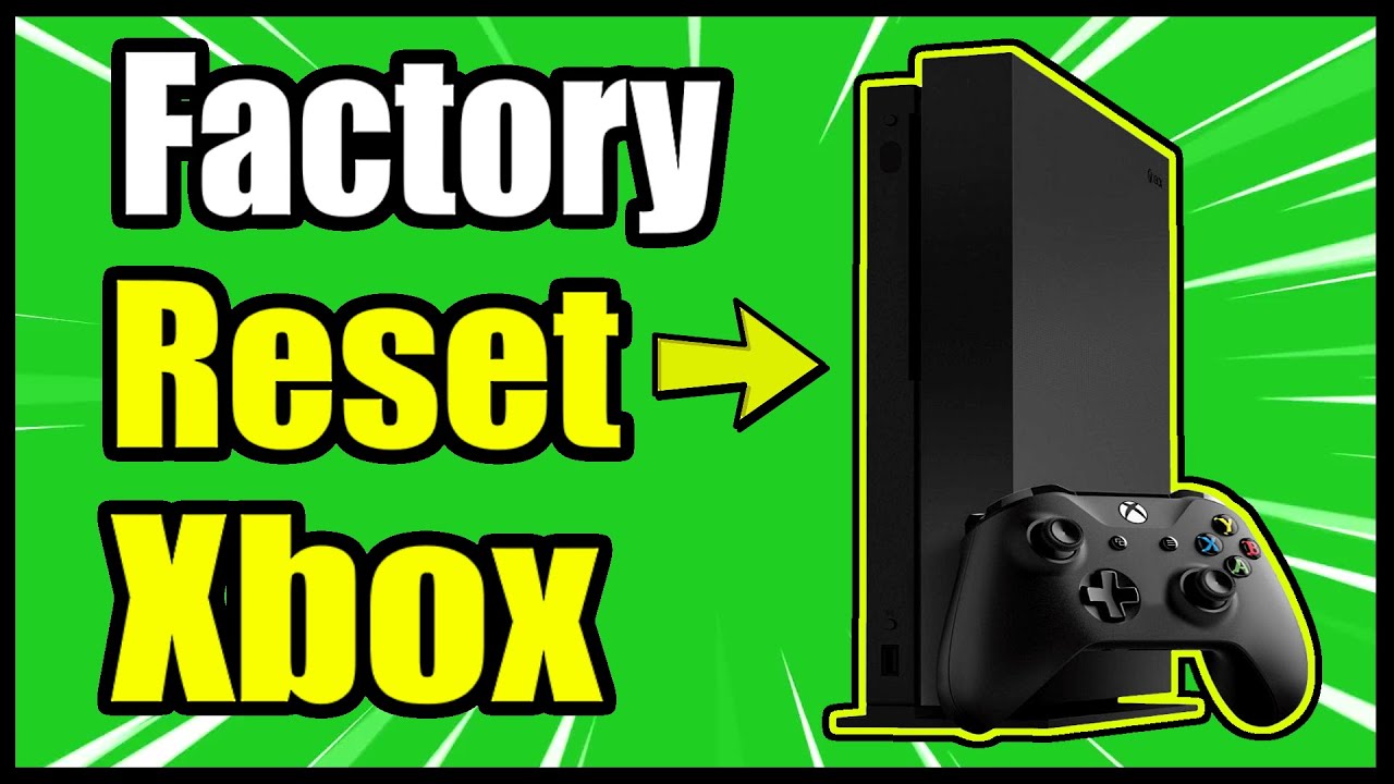 xbox master reset