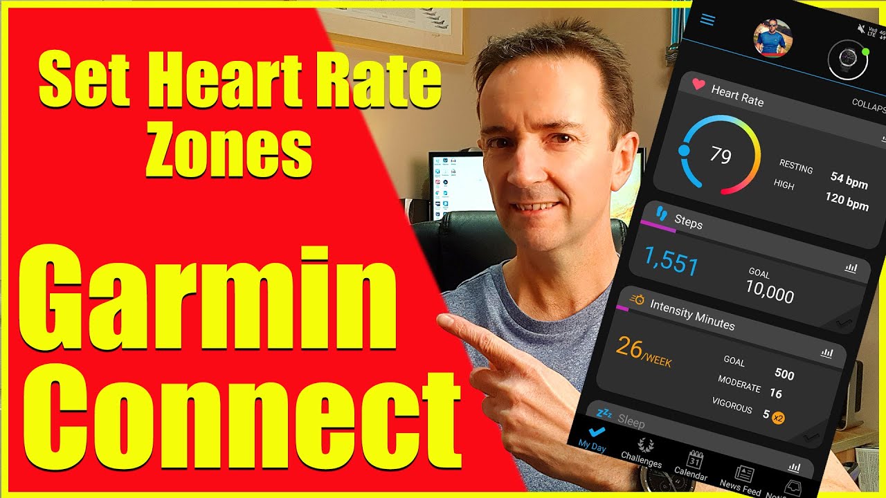 garmin heart rate zones