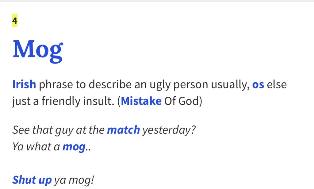 urban dictionary mog