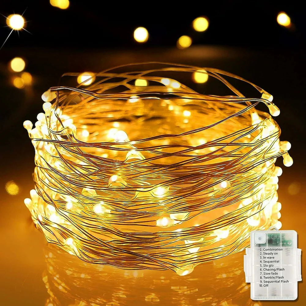 fairy string lights battery operated