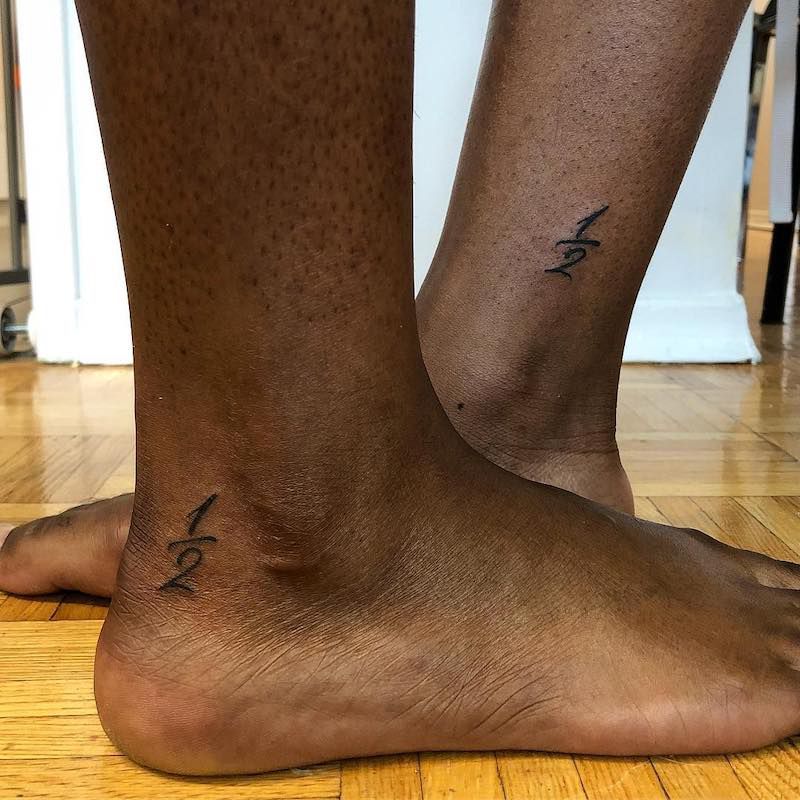 ankle tattoos for men