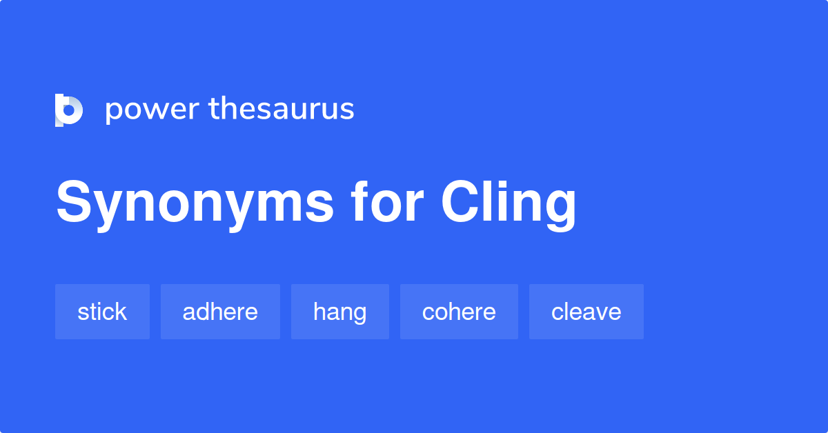 cling thesaurus