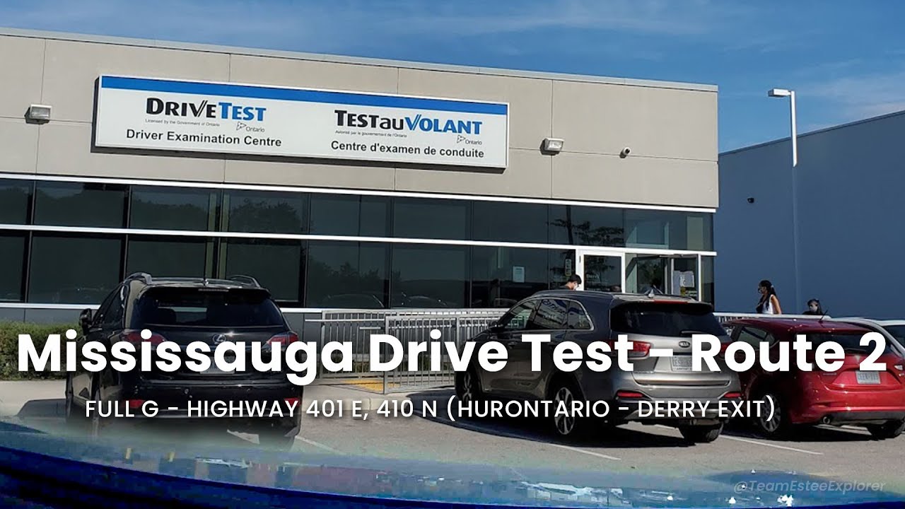 vaughan drive test centre