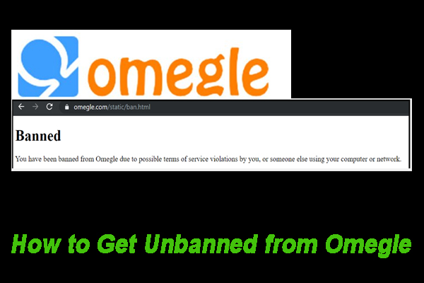 how to get unbanned omegle