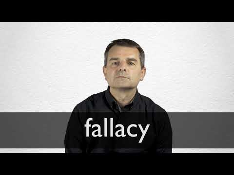 fallacy synonyms in english