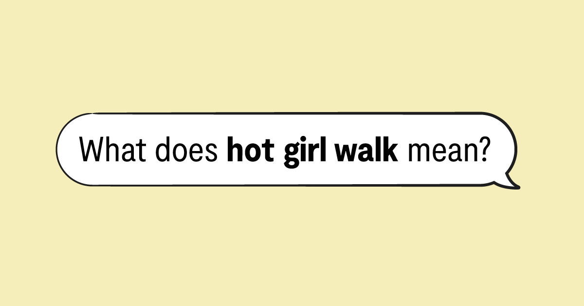 hot girl walk urban dictionary