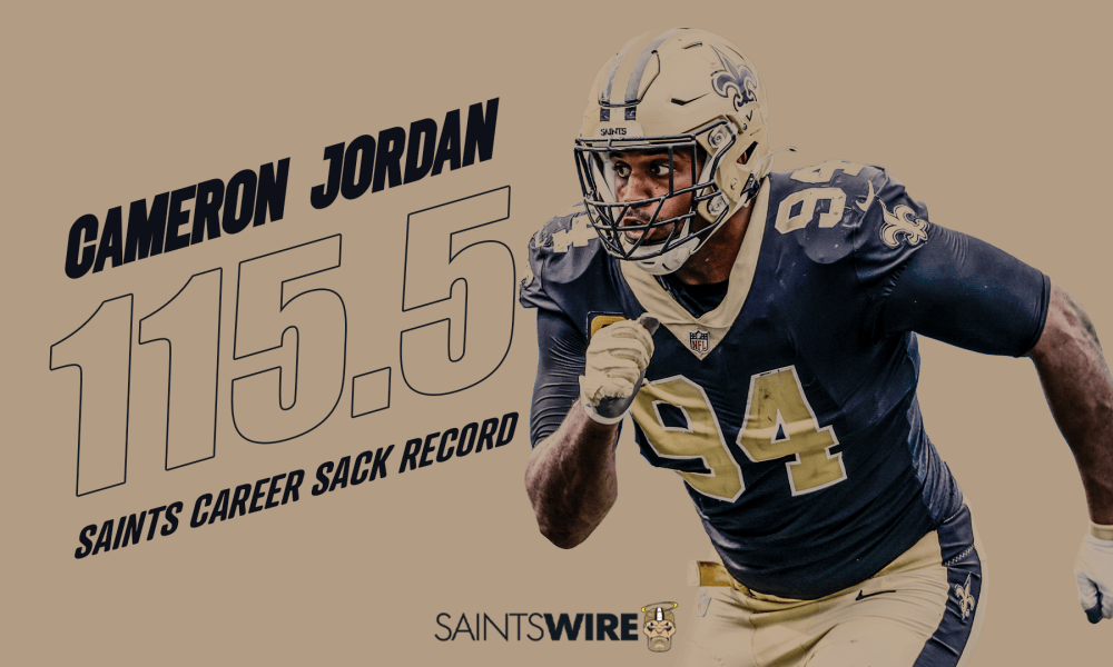 saints all time sack leader