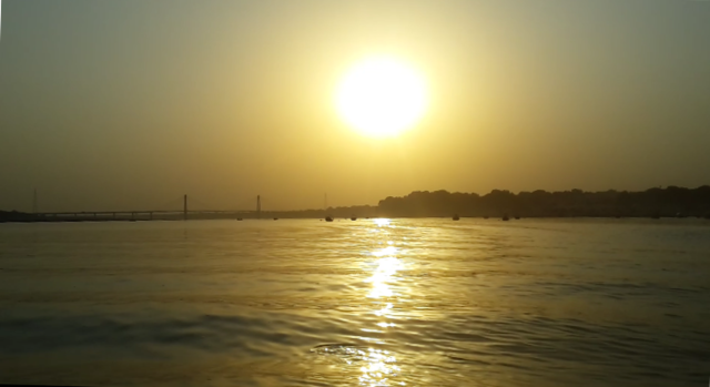 sunset time allahabad