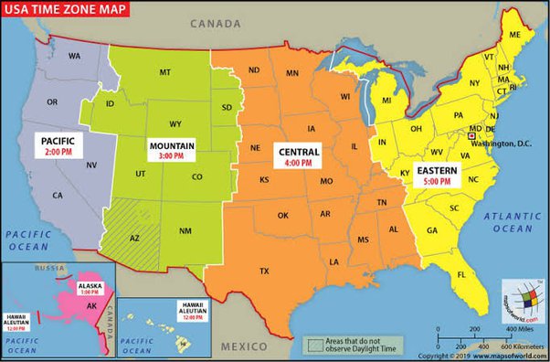 india and washington dc time difference