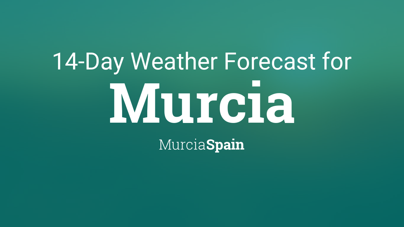 murcia 14 day forecast