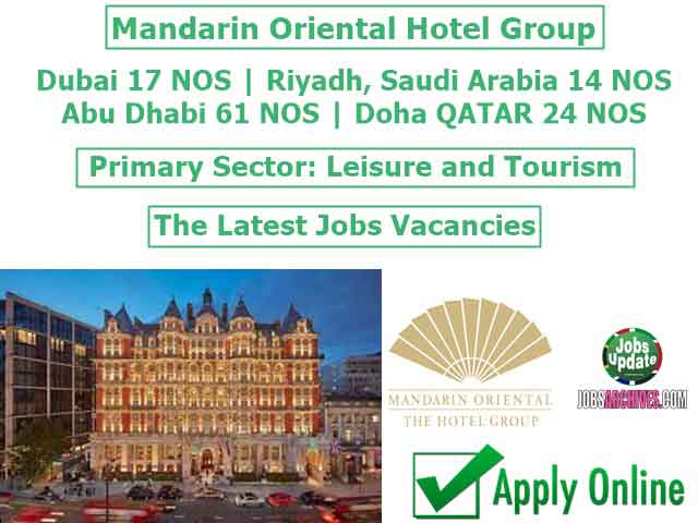 mandarin oriental vacancy