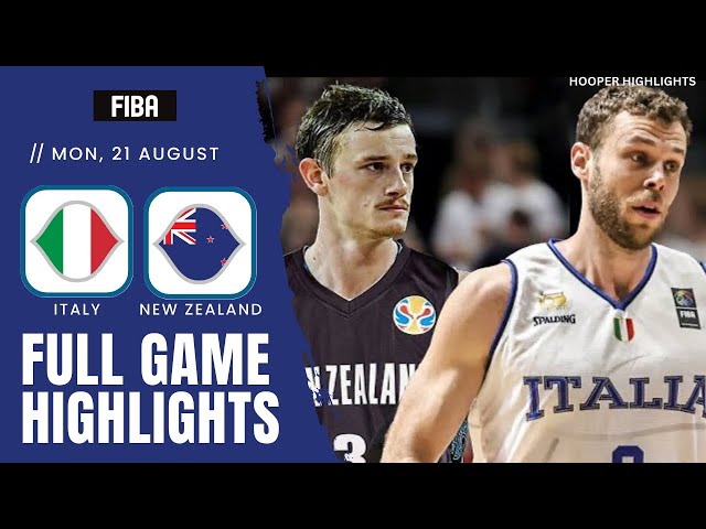 new zealand v italy highlights