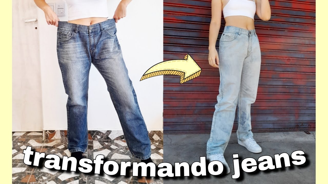 como encoger un pantalon vaquero