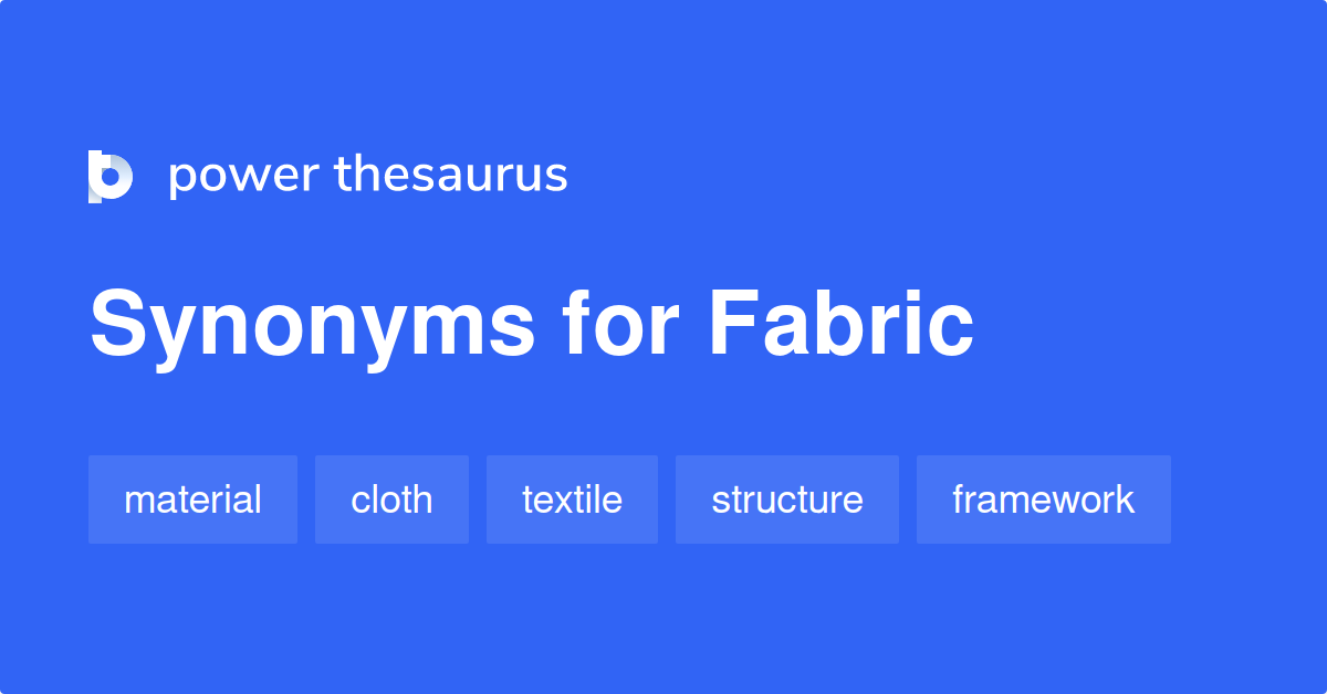 fabric synonym