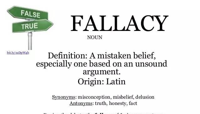 fallacy antonym