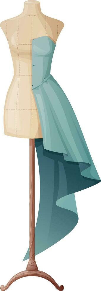 fashion mannequin illustration