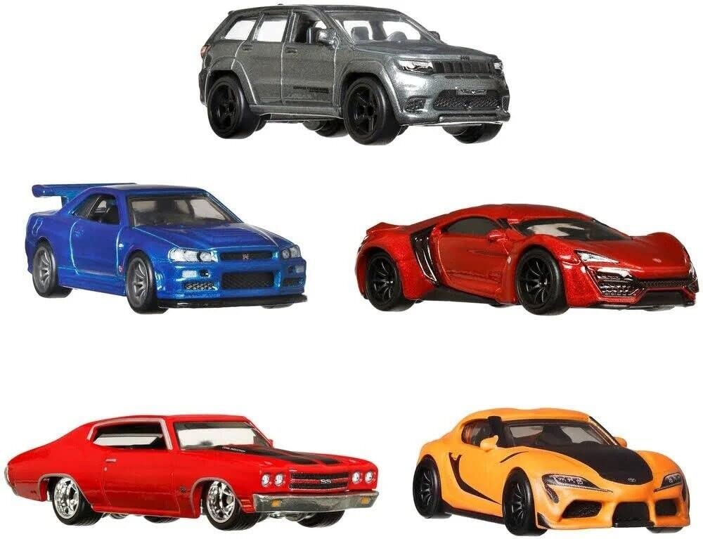 fast and furious cars hot wheels