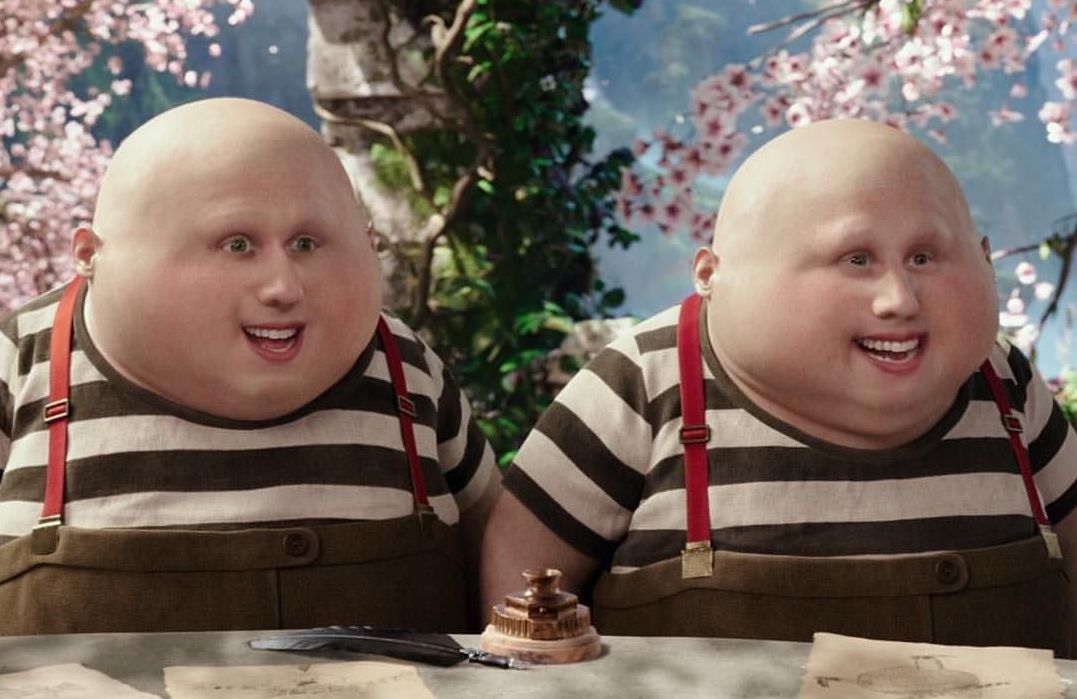 fat twins in alice in wonderland