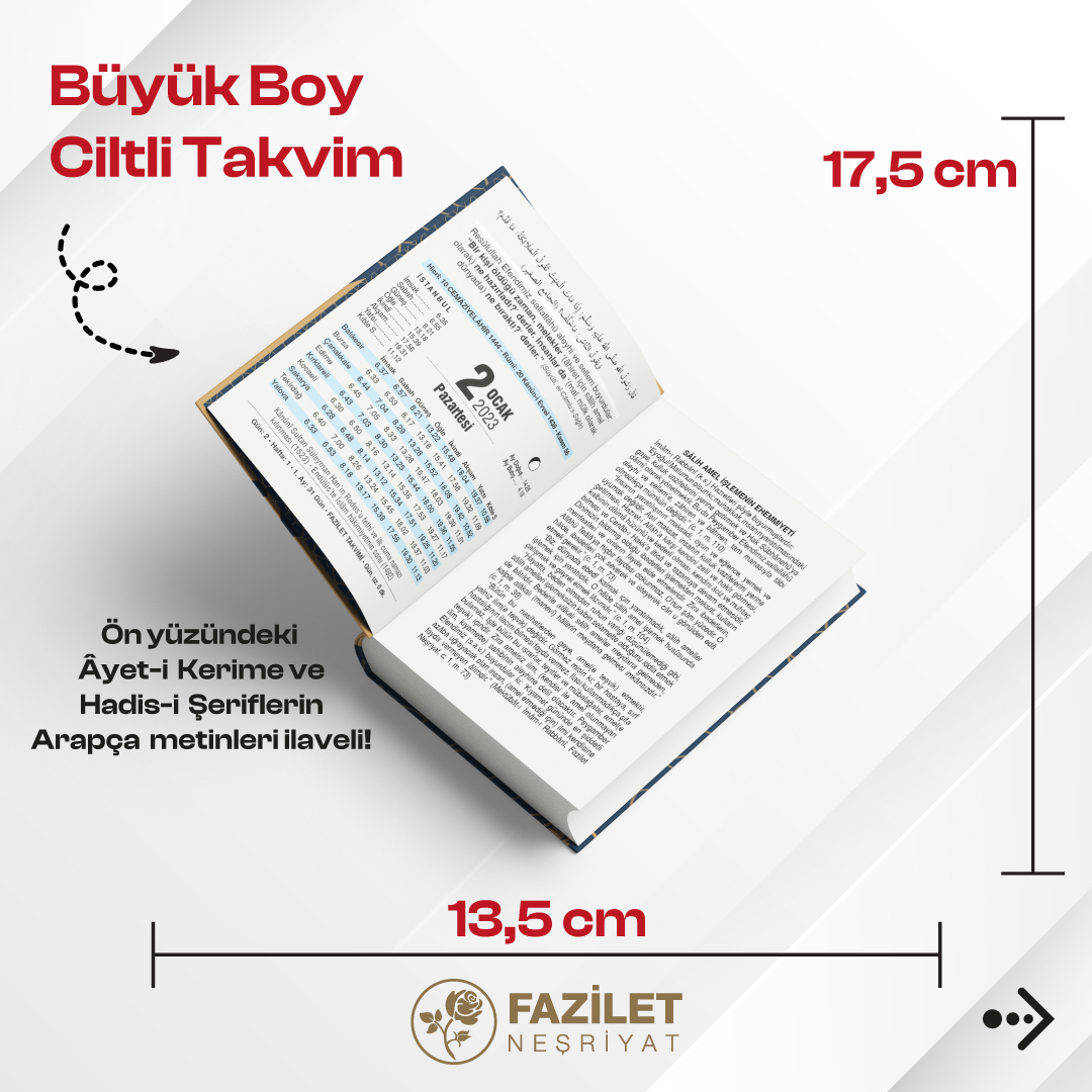 fazilet takvimi ne demek