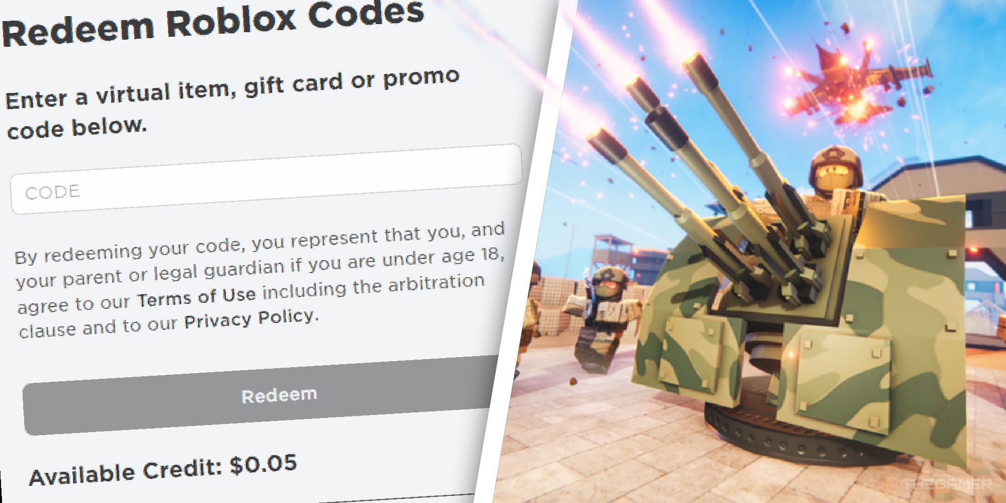 military tycoon codes