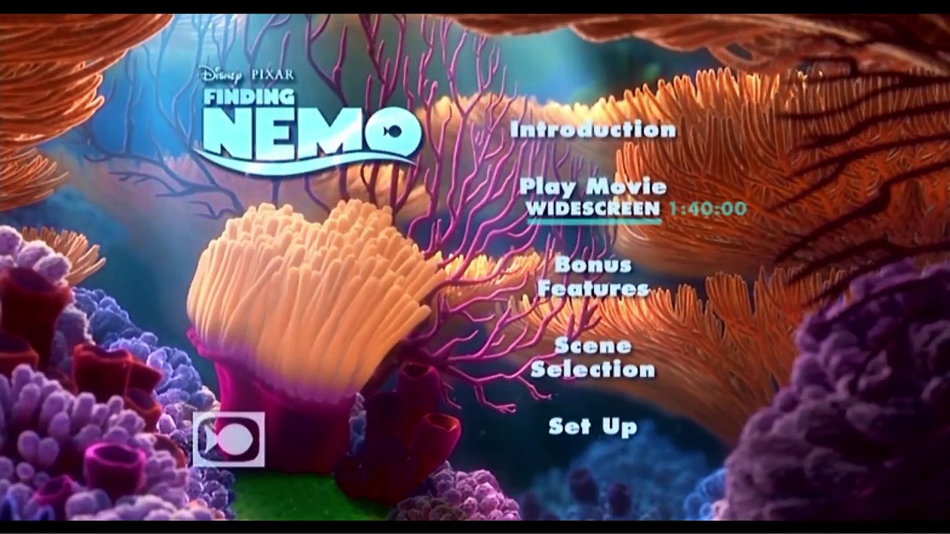 opening to finding nemo 2003 dvd disc 1