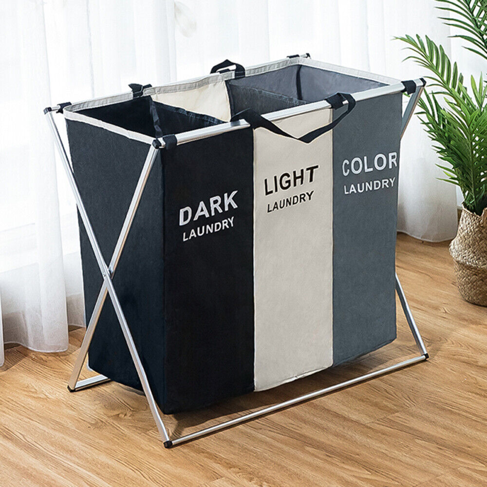 lights darks and colours laundry basket
