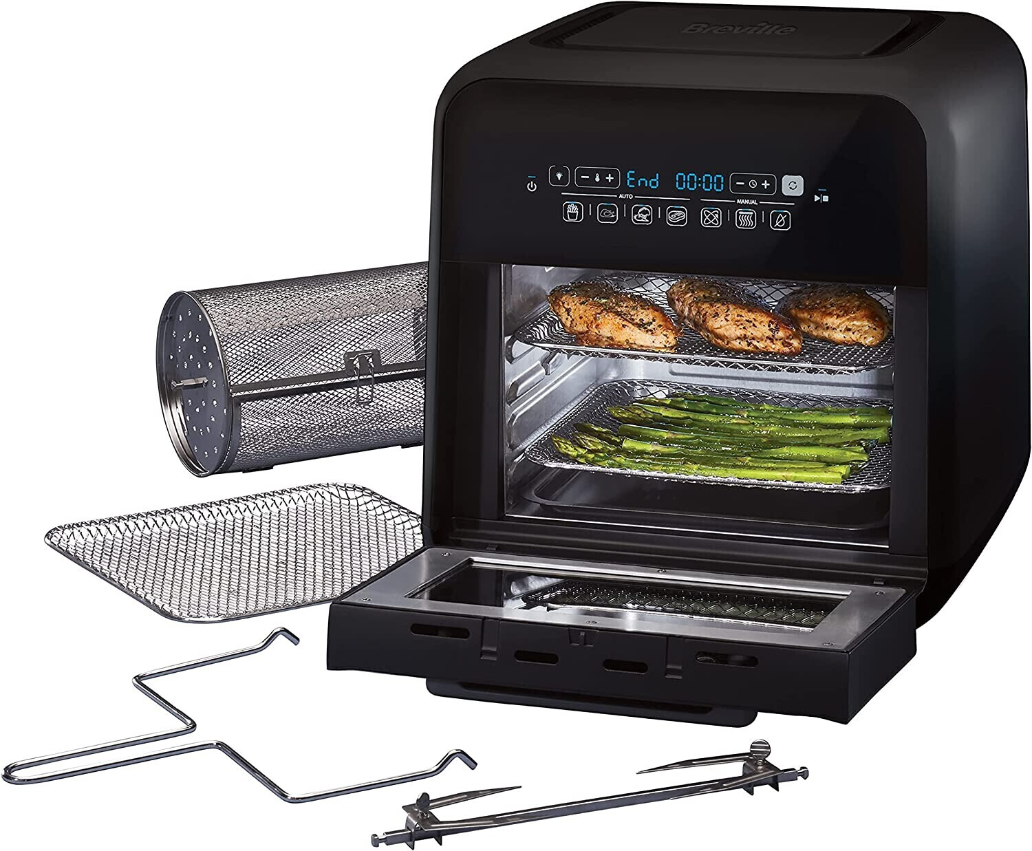 breville halo rotisserie air-fryer oven