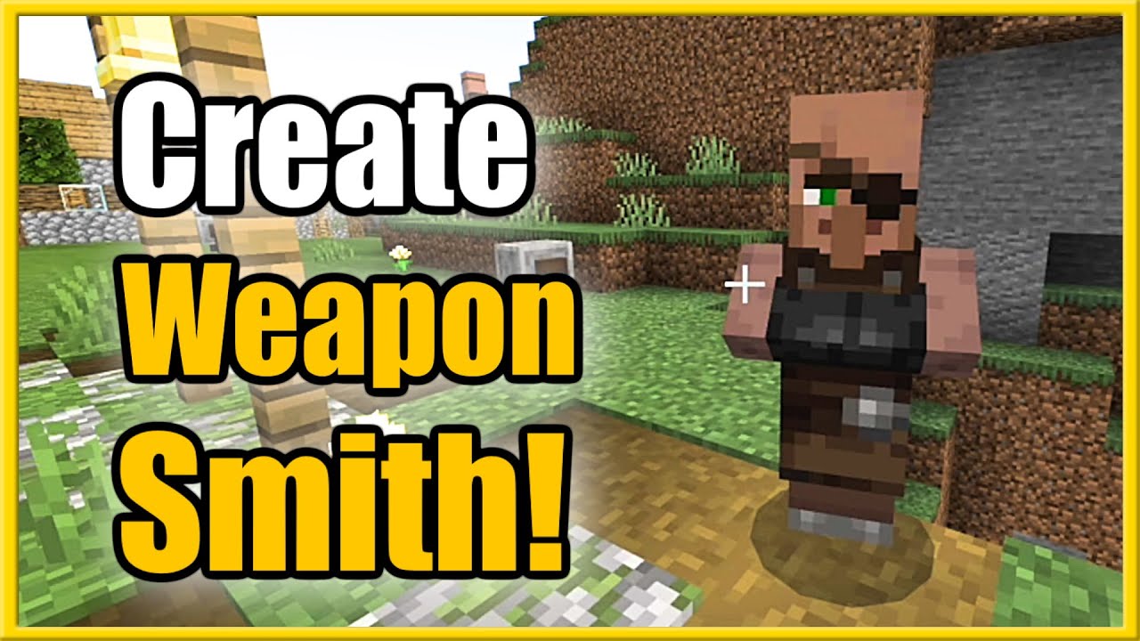 weaponsmith villager