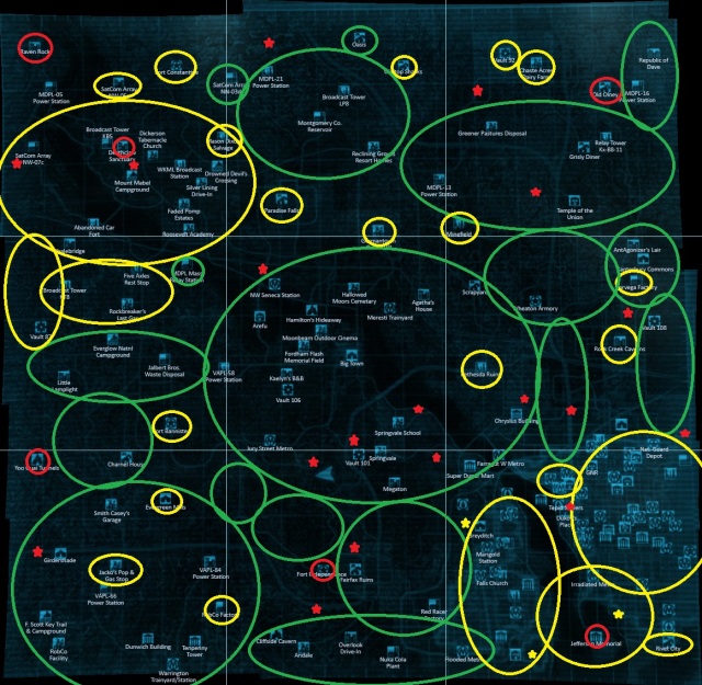 fallout three map