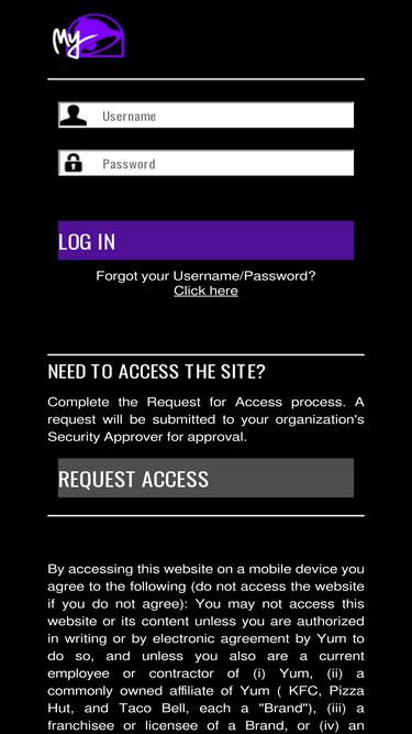 mytacobell login