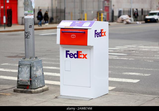 fedex drop box