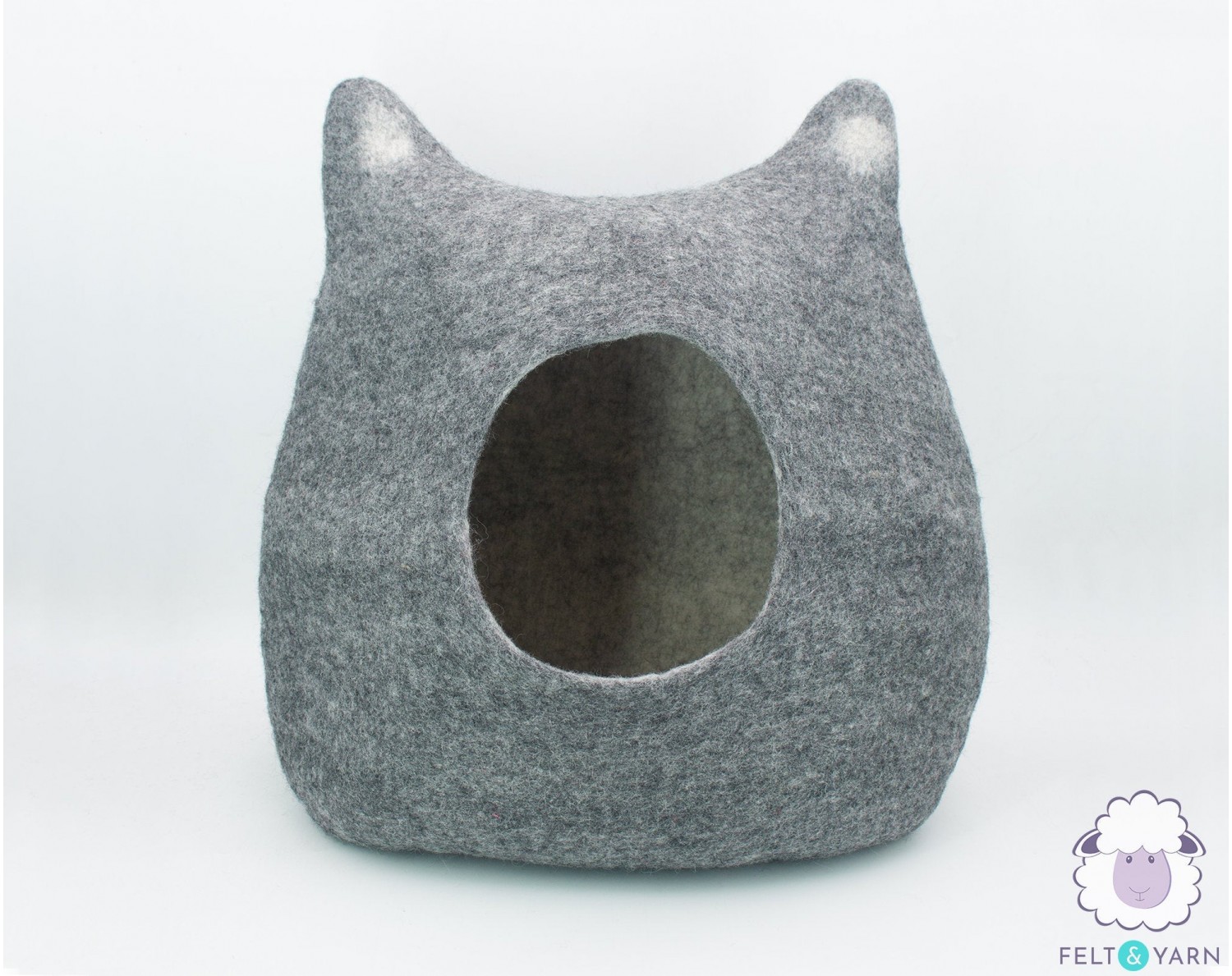 felt cat house