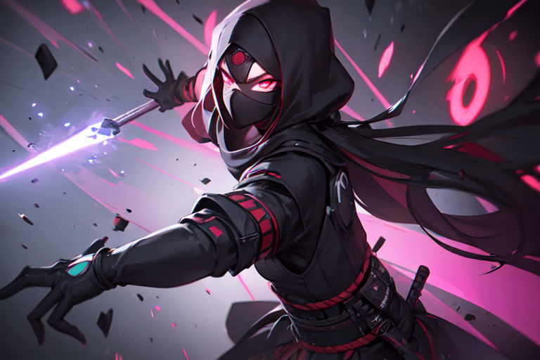 female ninja wallpaper