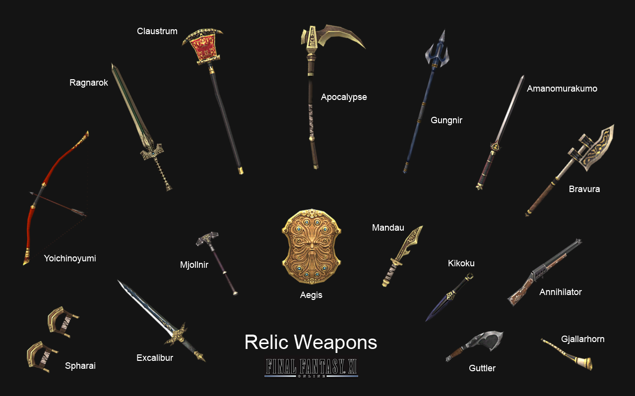 ff14 relic weapon