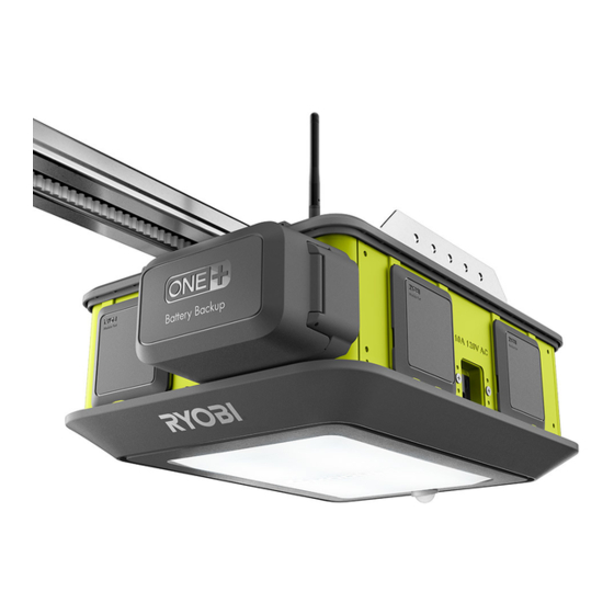 ryobi garage door opener issues