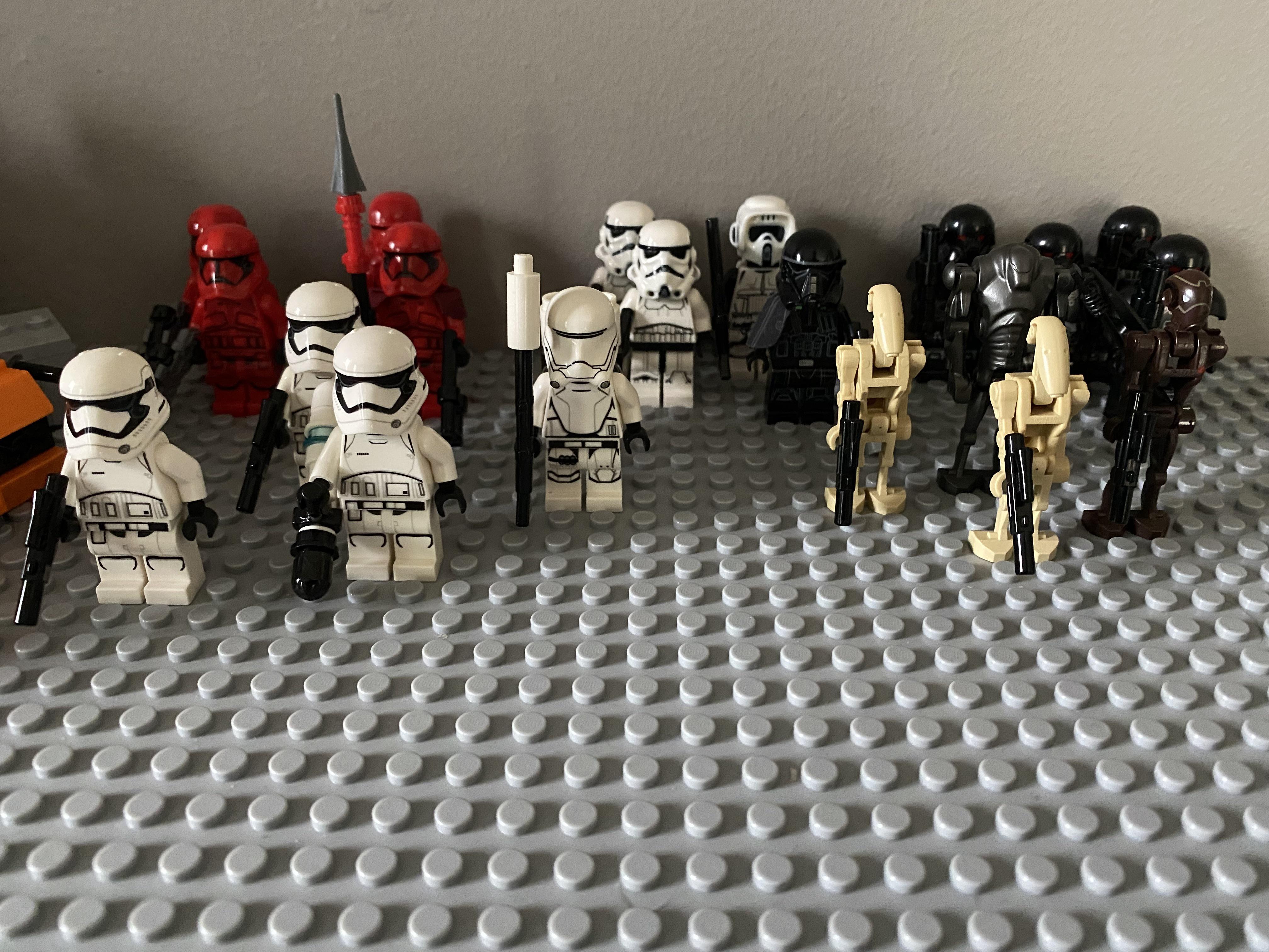 lego star wars stop motion