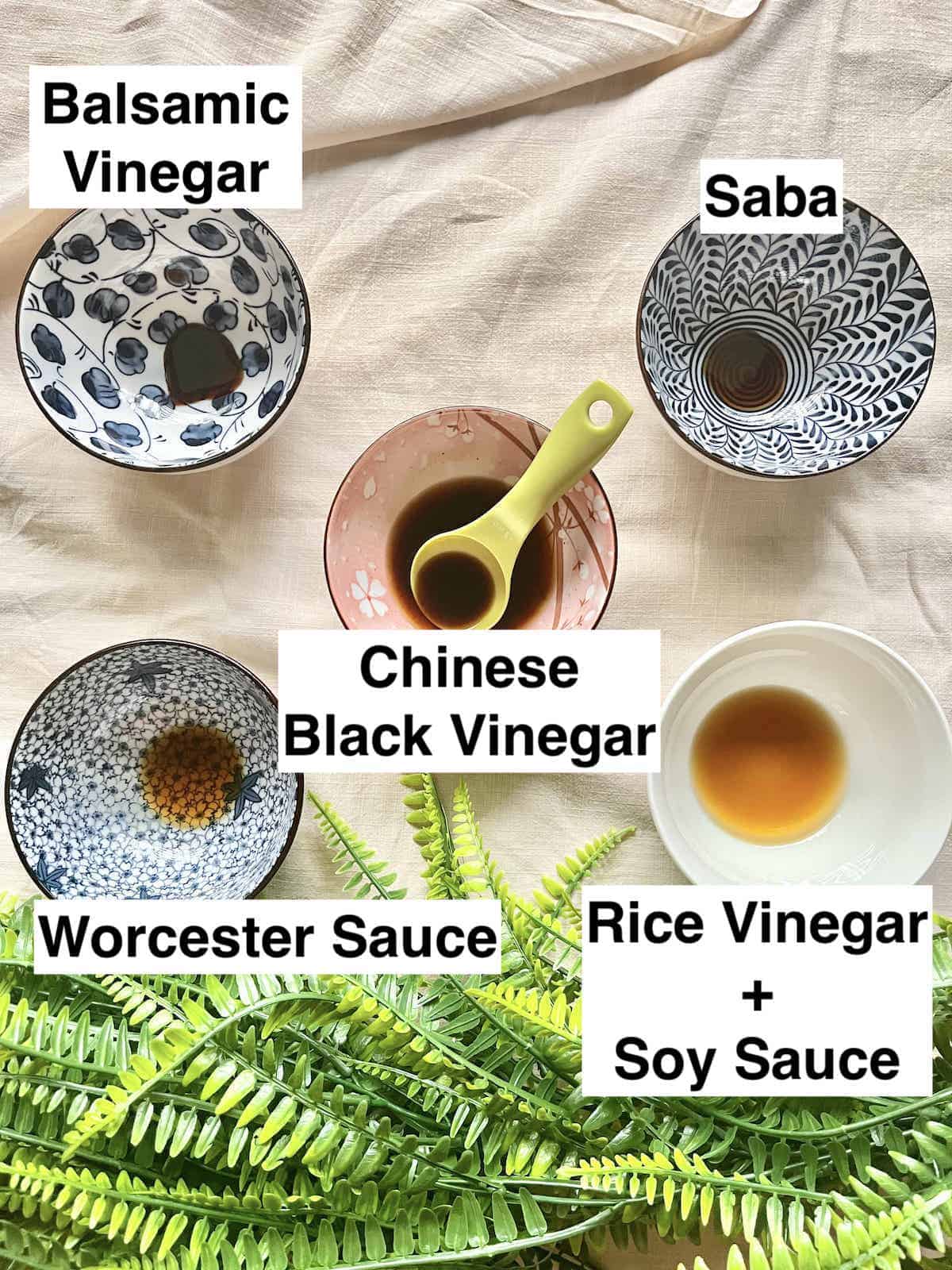 chinese dark vinegar substitute