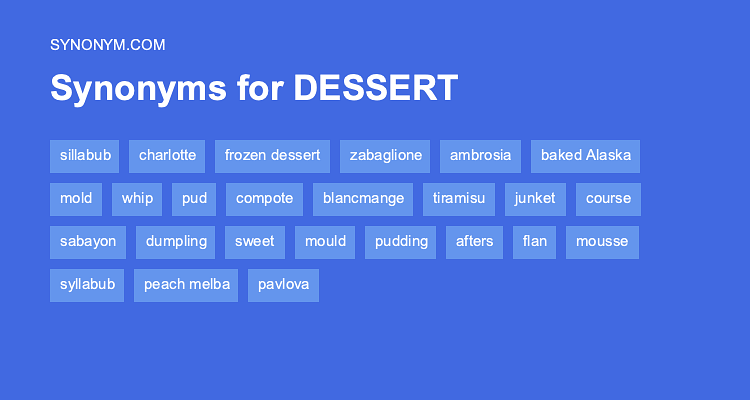 dessert antonyms