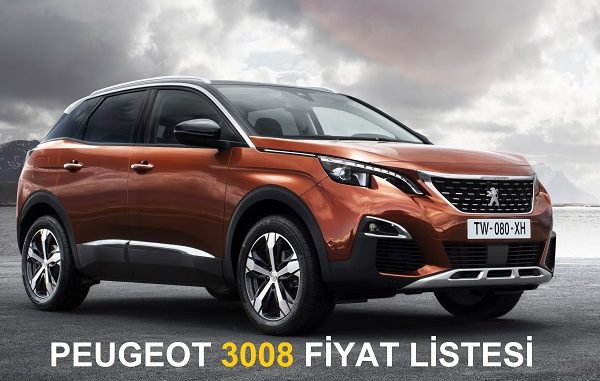 peugeot suv 3008 fiyat